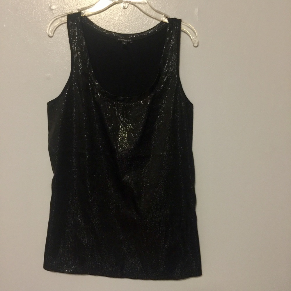 Sparkly express tank top